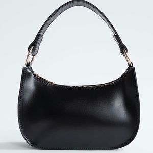 Zara mini leather handbag